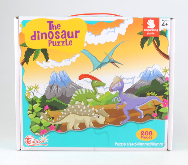 Pussel- Dinosaurie, 208 bitar