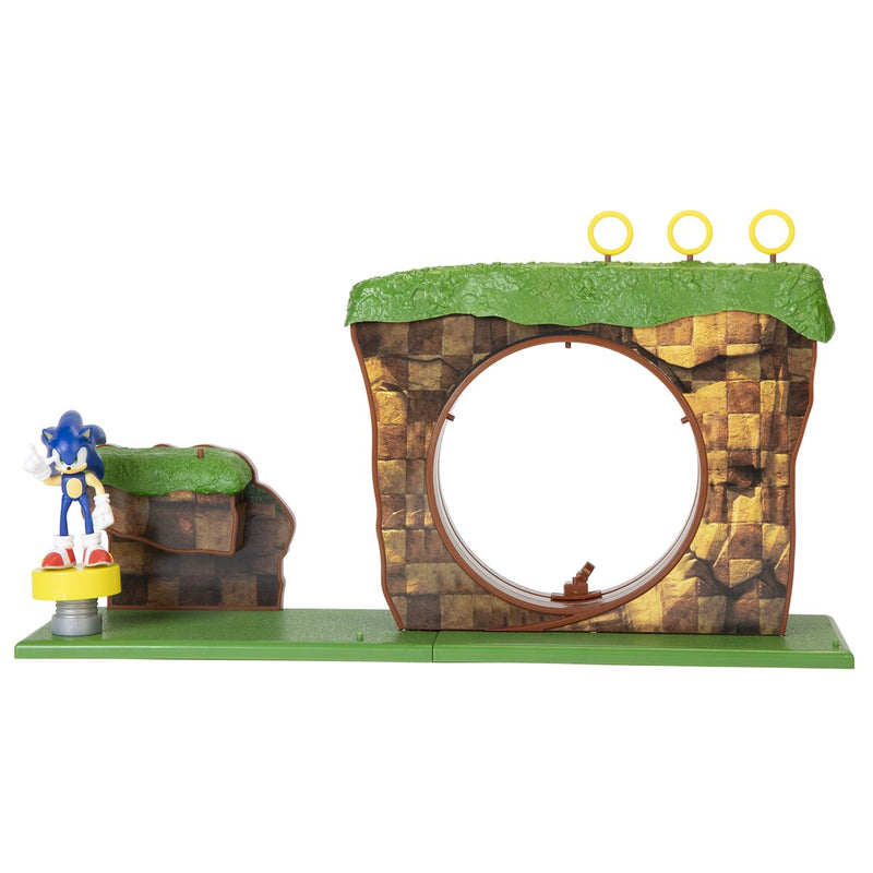Sonic the Hedgehog 2.5 Inch Green Hill Zone Playset
