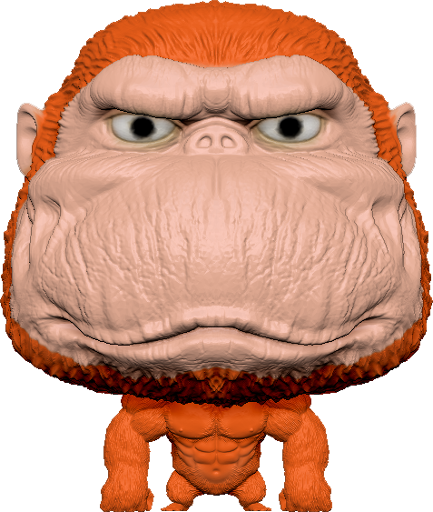 Splats Head - Maxi Bubu Monkey