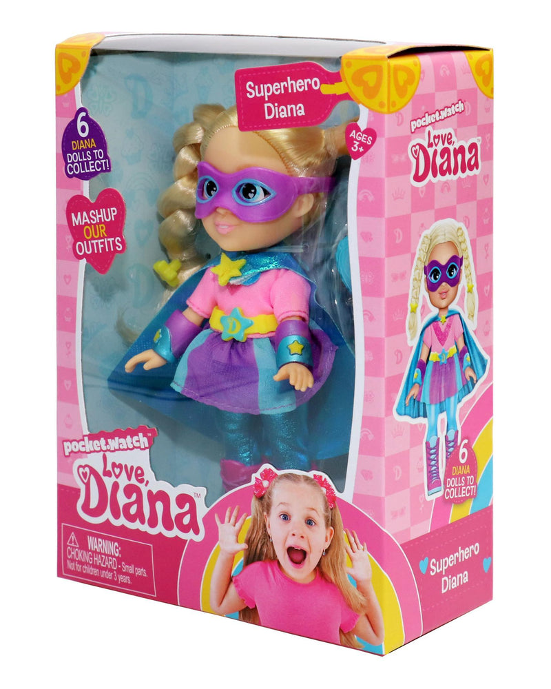 Love Diana Superhjälte Diana 15 cm