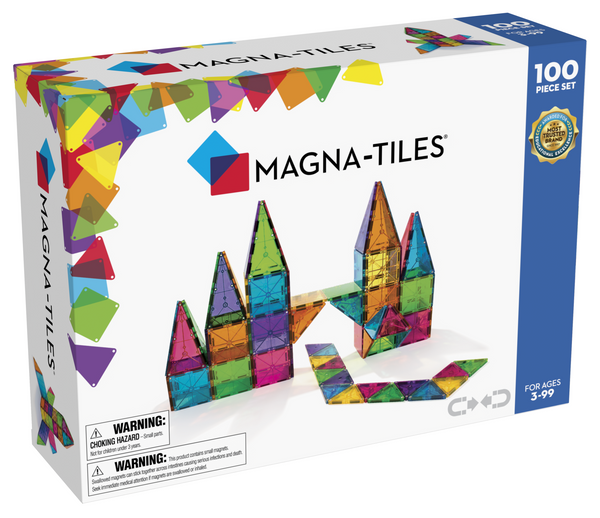 MAGNA-TILES - Clear Colours 100 delar