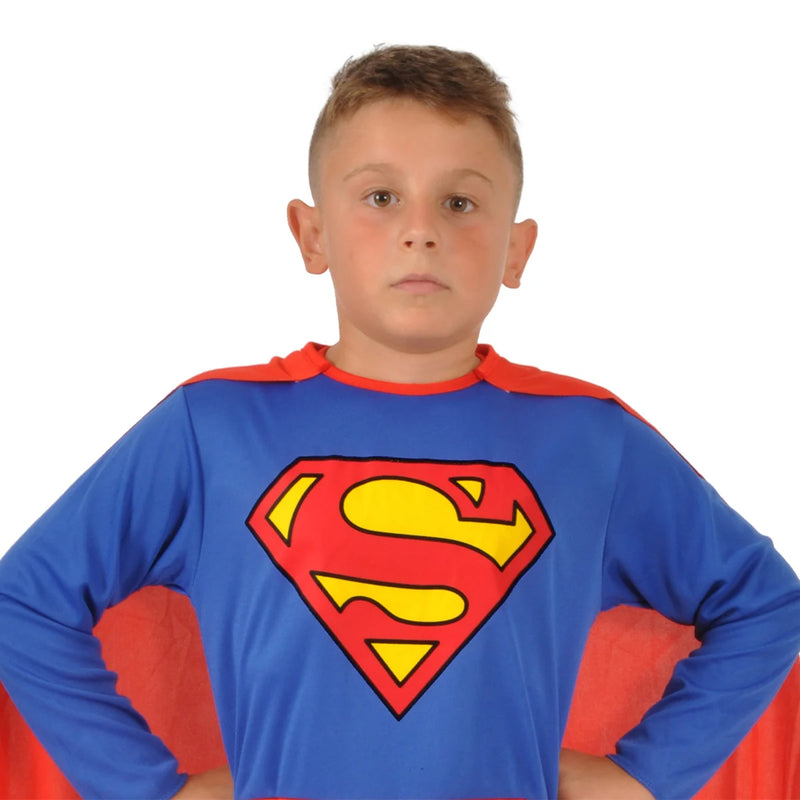 Superman -dräkt 8-10 år