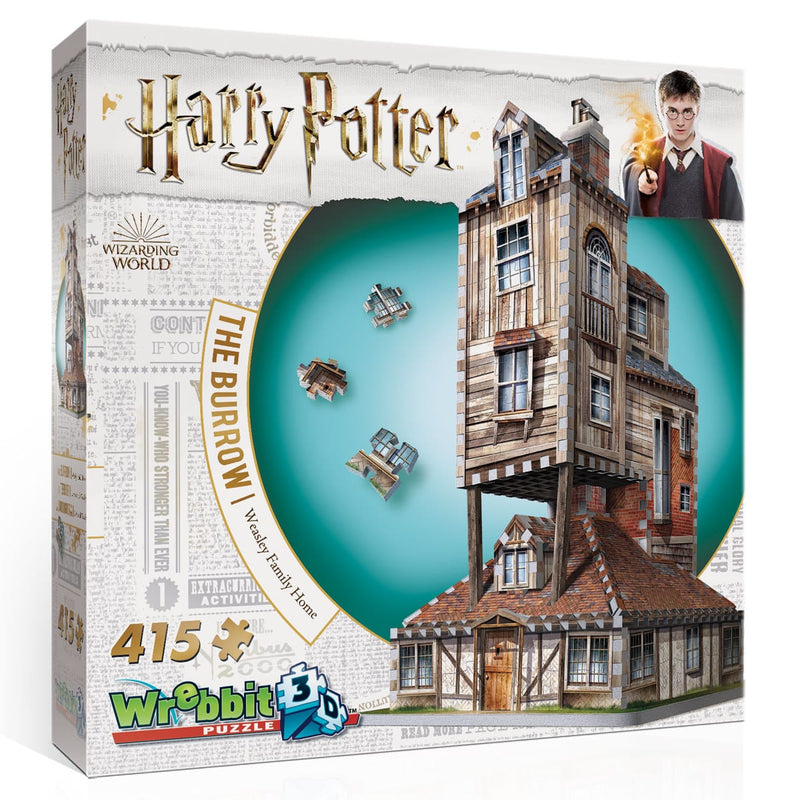Harry Potter The Burrow 3D-pussel