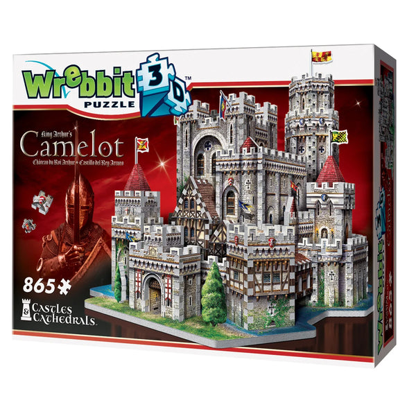Wrebbit- King Arthur's Camelot 3D-pussel