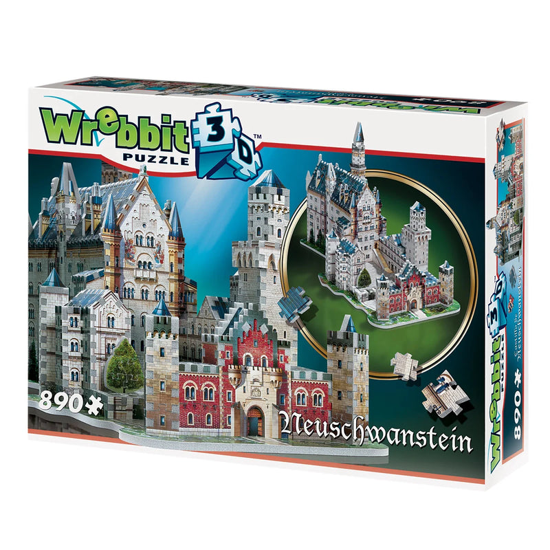 Wrebbit- Neuschwanstein 3D-pussel