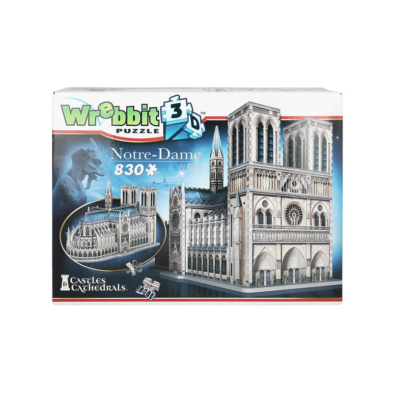 Wrebbit- Notre Dame de Paris 3D-pussel
