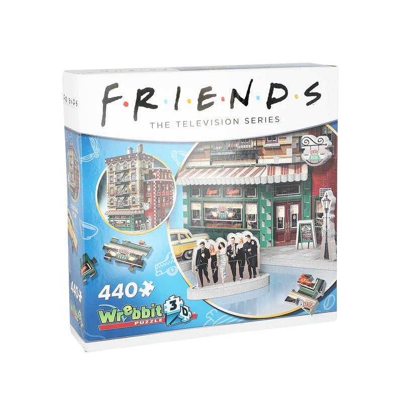 Wrebbit- Friends Central Perk 3D-pussel