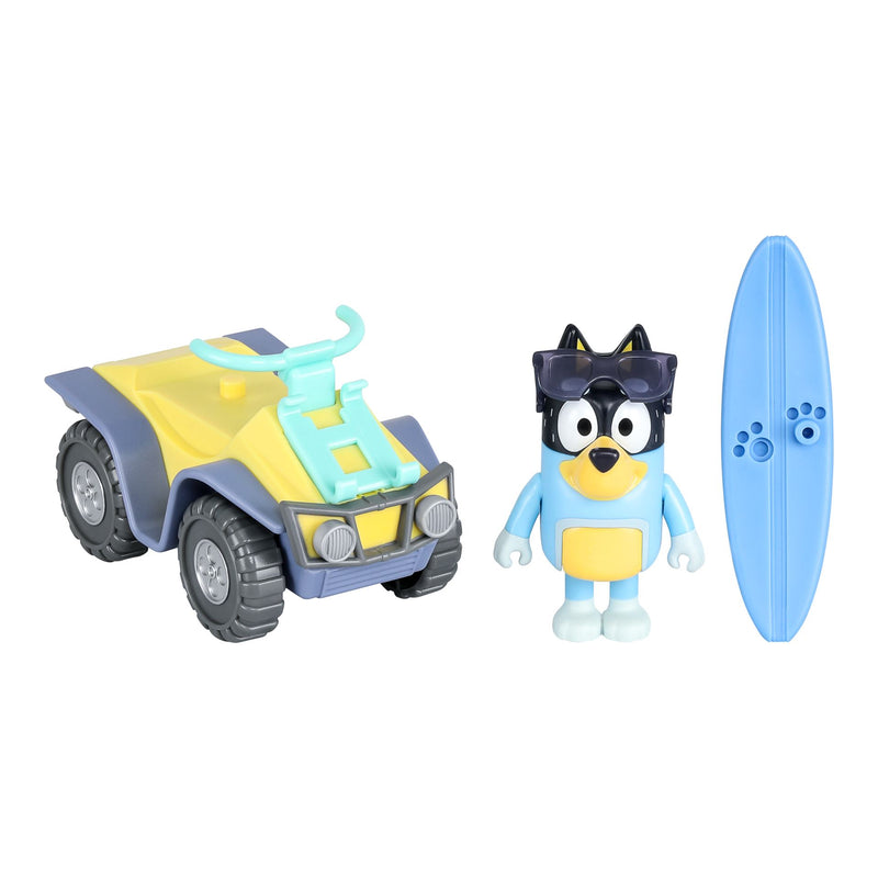 Bluey, Figure and Vehicle, Beach Quad