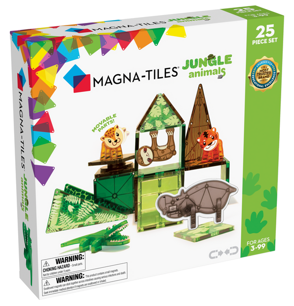 MAGNA-TILES - Jungle Animals 25 delar