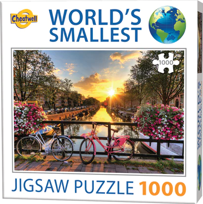 World's Smallest- Amsterdam, 1000 bitars pussel