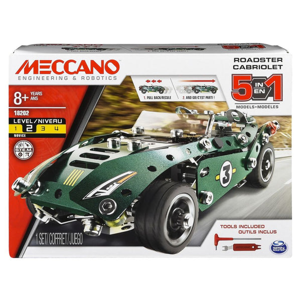 Meccano Multi 5 Model Set - Pull Back Car