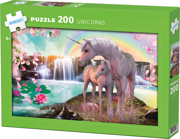 Pussel- unicorns, 200 bitar