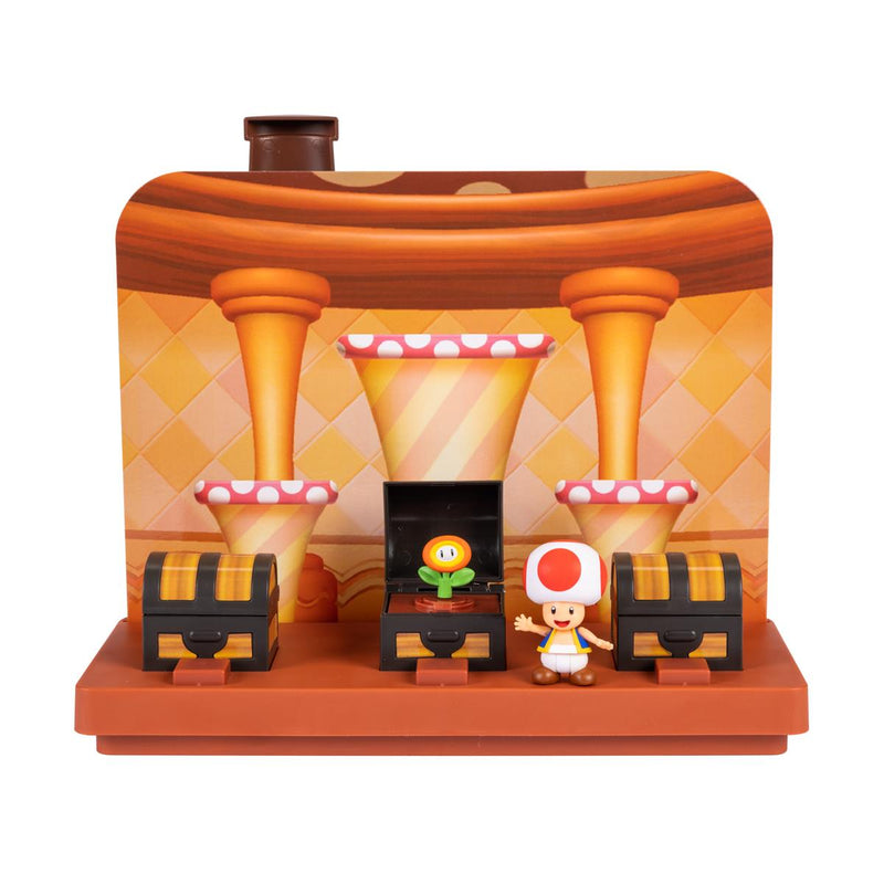 Super Mario 2.5 Inch Deluxe Playset Toad House