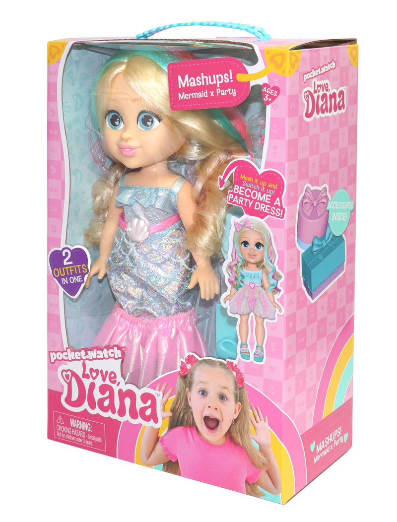 Love Diana Doll Mashup Party/Mermaid 33cm