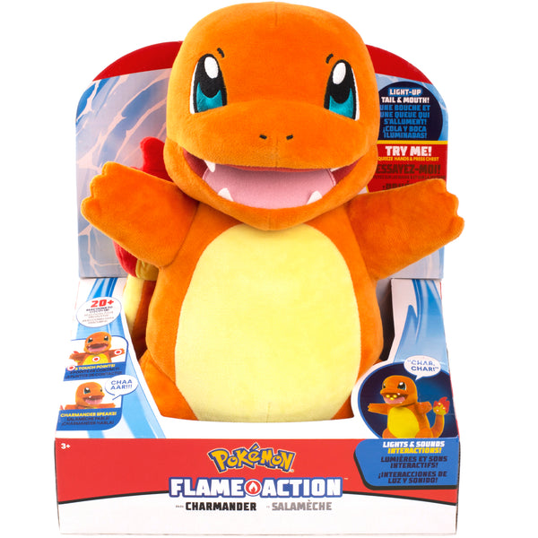 Pokemon flame action Charmander