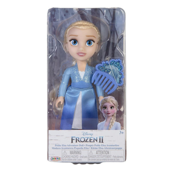 Disney Frozen 6 Tommer Petite Doll med kameventyr Elsa