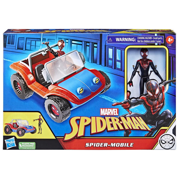 Spider-Man (2022) 6 Inch Figure & Venomized Vehicle