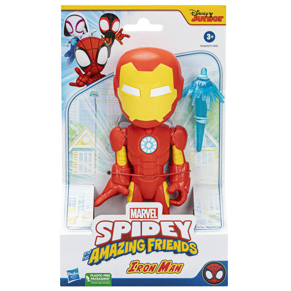 Spidey and his Amazing Friends Supersized 9 tommer figur Iron Man