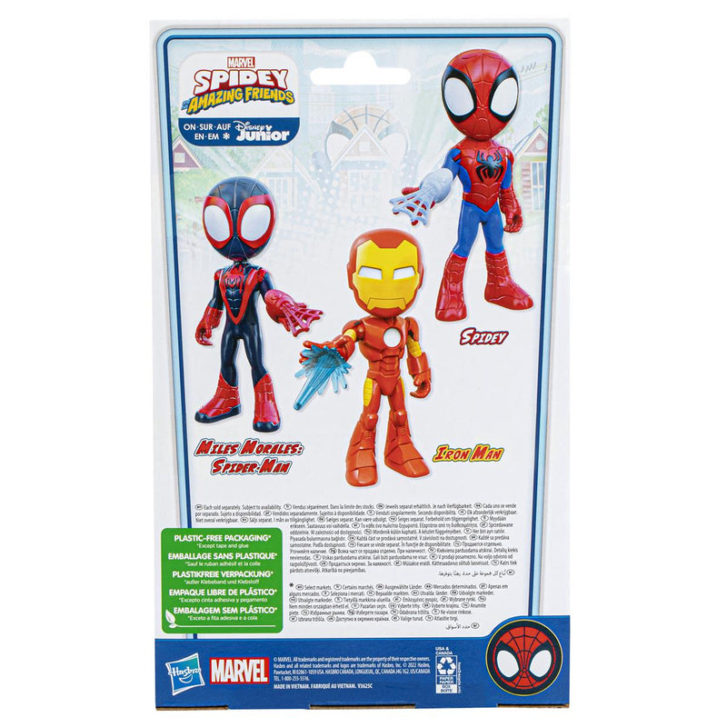 Spidey and his Amazing Friends Supersized 9 Inch Figure Iron Man