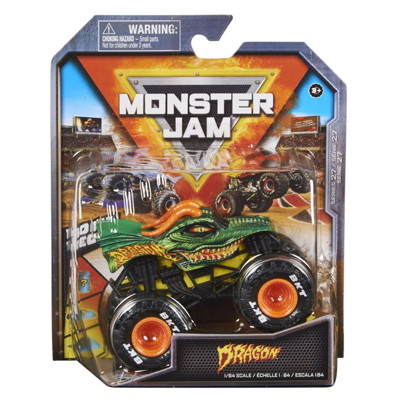 Monster Jam 1:64 Single Pack- Dragon