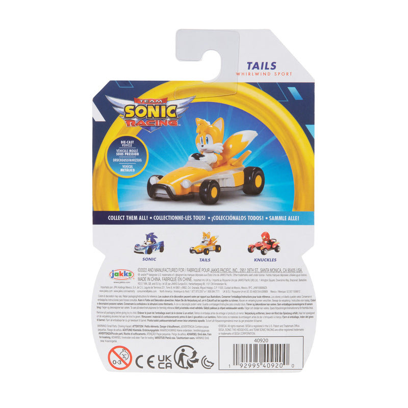 Sonic the Hedgehog 1:64 Die-cast Vehicle W3, Tails
