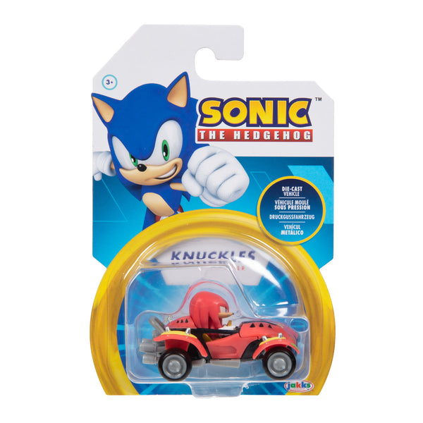 Sonic the Hedgehog 1:64 Die-cast Vehicle W3, Knuckles