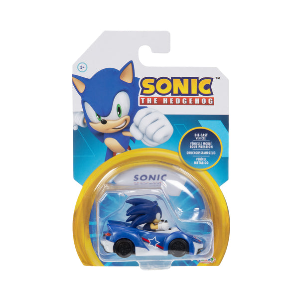 Sonic the Hedgehog 1:64 Die-cast Vehicle W3, Sonic 