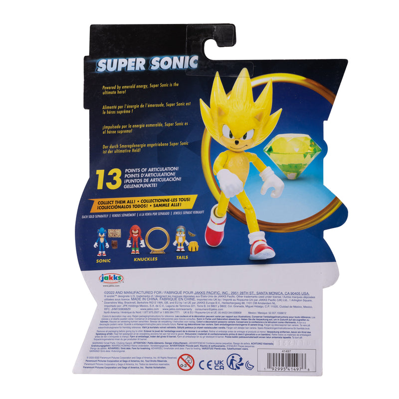 Sonic movie 2 figur- Super Sonic