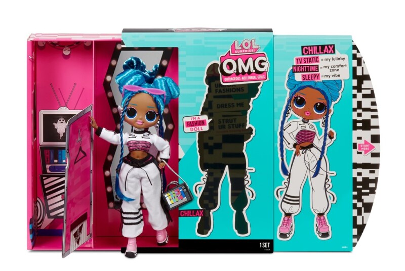 LOL overraskelse! OMG 2-Pack Series 3 - Roller Chick + Chillax
