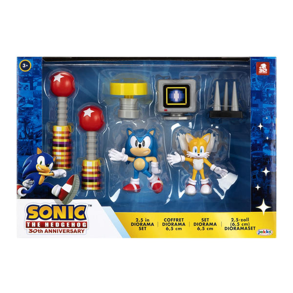 Sonic the Hedgehog 2,5 tommer Diorama sæt