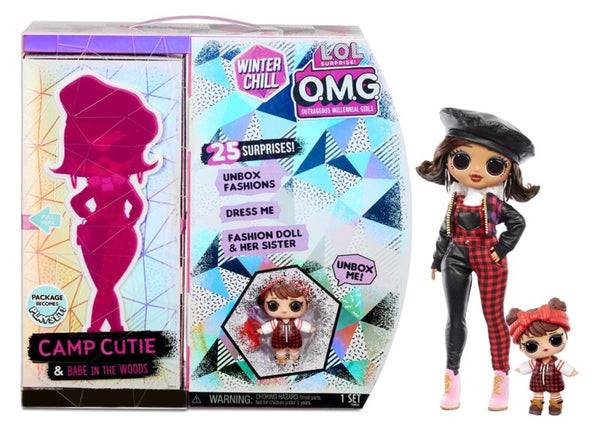 LOL overraskelse! OMG Winter Chill Camp Cutie Doll
