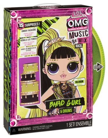LOL overraskelse! OMG Remix Rock - Bhad Gurl + Trommer