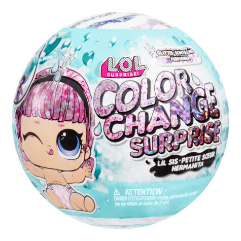 L.O.L. Surprise! Glitter Color Change Lil Sisters PDQ