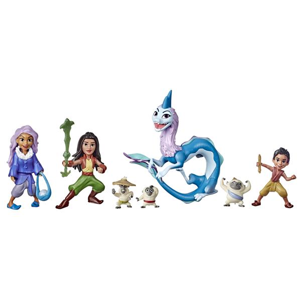 Disney Raya og den sidste drage 3 tommer lille dukkehistoriepakke