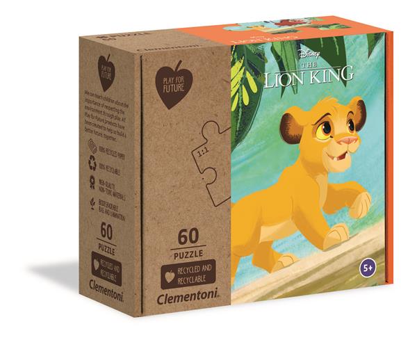 Puslespil Kids Lion King (100 % genbrug)