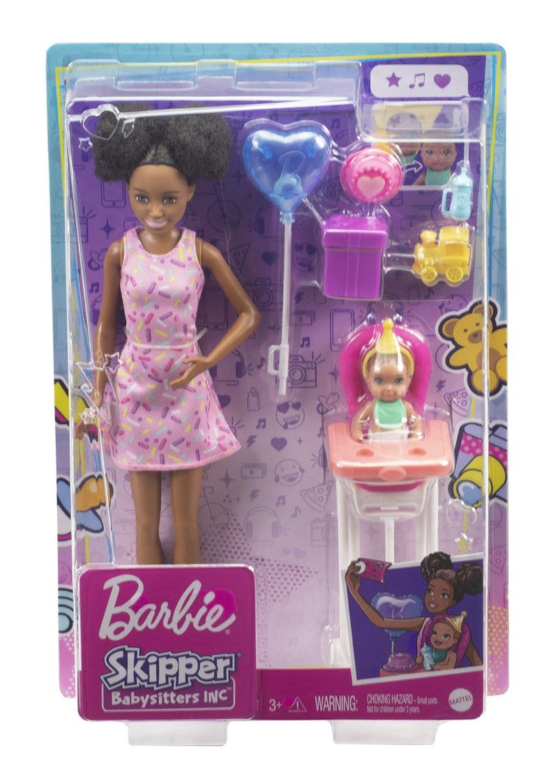 Barbie Skipper Babysitter legesæt