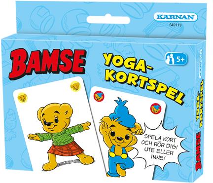Kortspel Bamse yogakortspelet