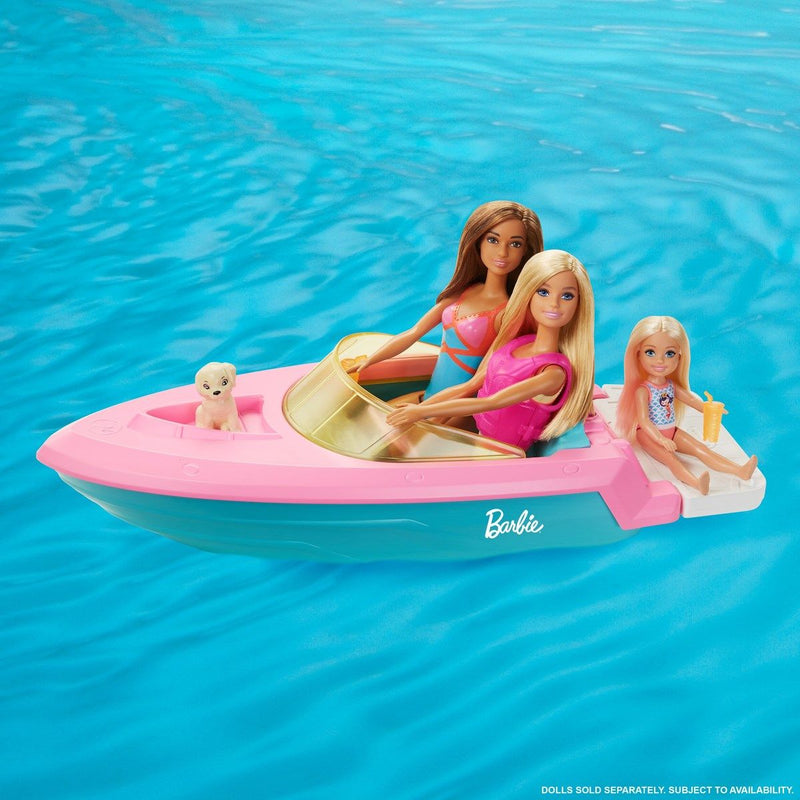 Barbie dukke og båd 