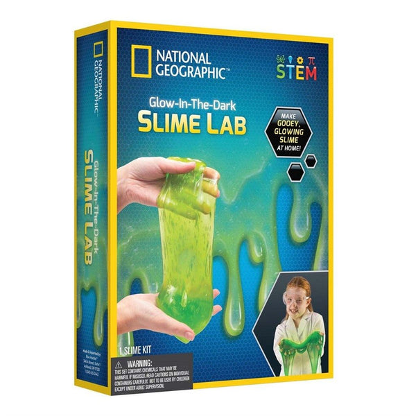 National Geographic Glow in Dark Slime Kit