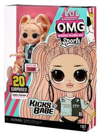 LOL overraskelse! OMG Sports Doll S2 - Kicks Babe