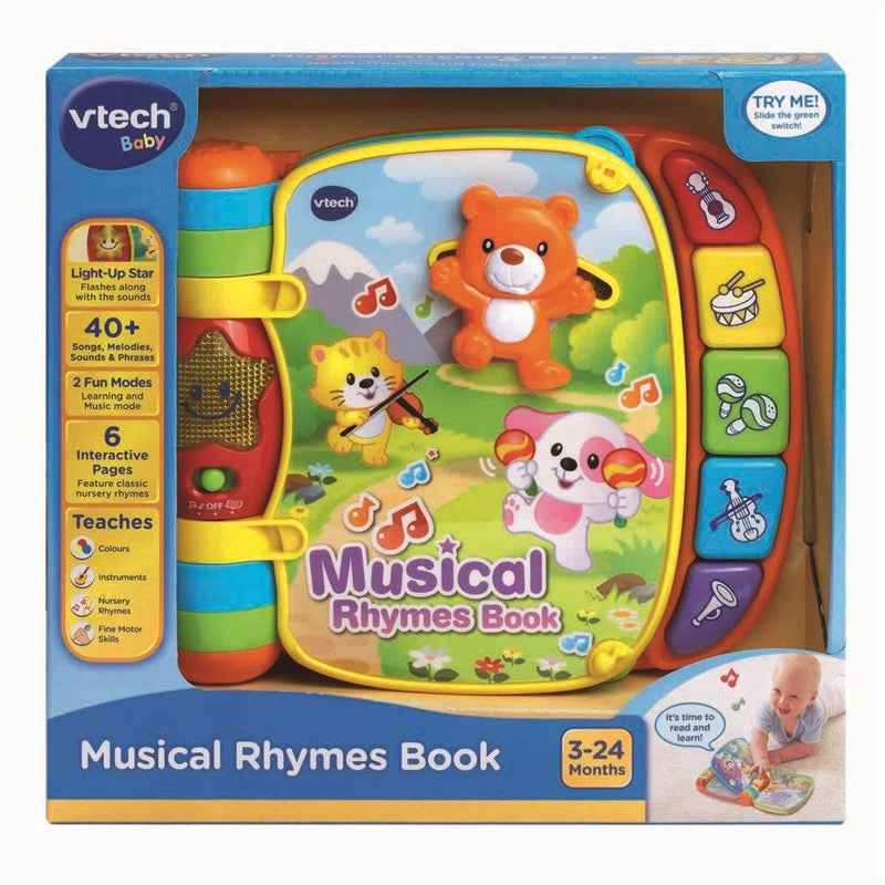 Vtech Baby bok med musikramsor SE