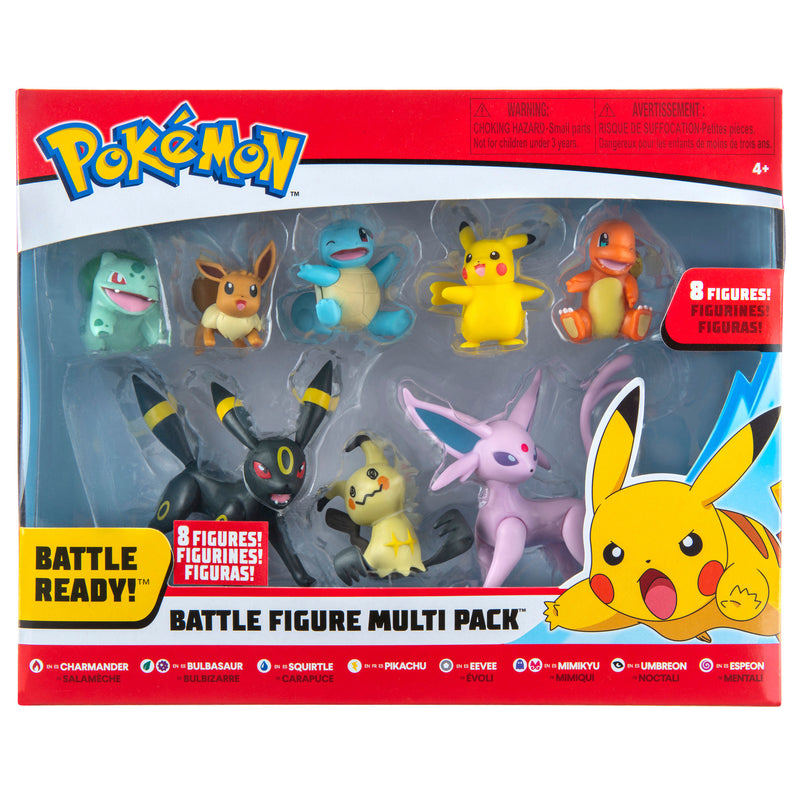 Pokemon Battle Figure- Multipack, 8 pack